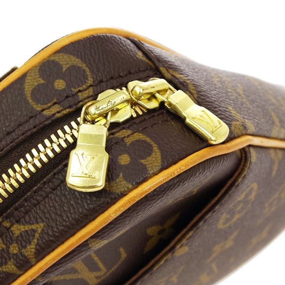 LOUIS VUITTON Monogram Canvas Pochette Gange Crossbody Bum Bag - Picture 7 of 10